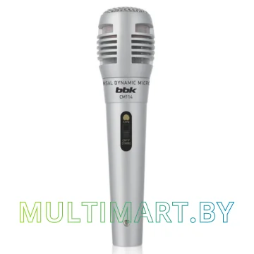 Микрофон BBK CM114 (серебристый)